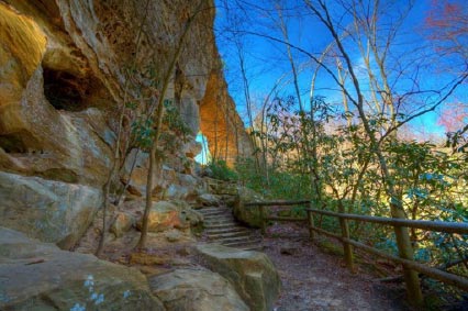 Explore a wonder of nature at Natural Bridge Park